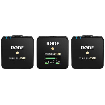 RODE Wireless GO II WIGO II デュアルチャンネル ワイヤレス マイクロホン システム
